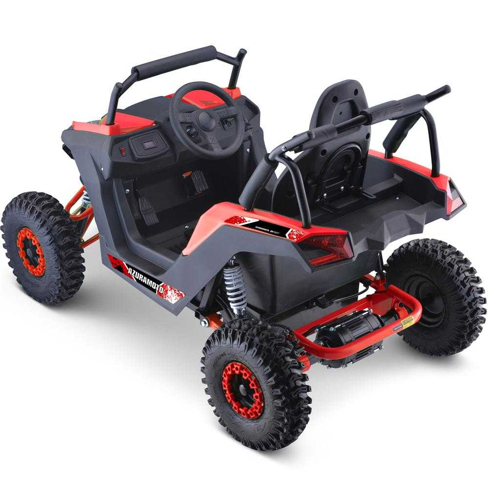 MotoTec Raider Kids UTV 48v 1200w Full Suspension|Top Speed:23mph|Range:20Miles|Size:57x34x39 inches