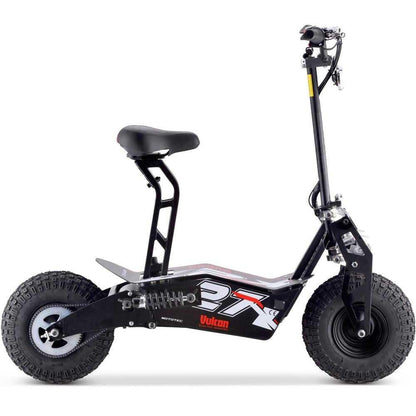 Mototec Vulcan 48v 1600w Electric Scooter Speed-31MPH,Range-20 miles,Capacity-310 lbs,Tire Size:145/70-6