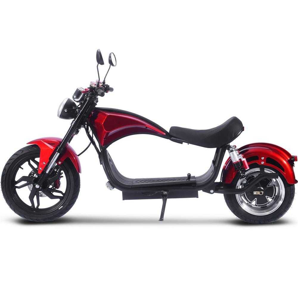 MotoTec Raven Scooter 60v 30ah 2500w Range 50 miles Capacity:300 lbs Top Speed: 28 mph Renovomotors