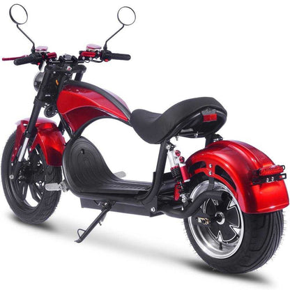 MotoTec Raven Scooter 60v 30ah 2500w Range 50 miles Capacity:300 lbs Top Speed: 28 mph Renovomotors