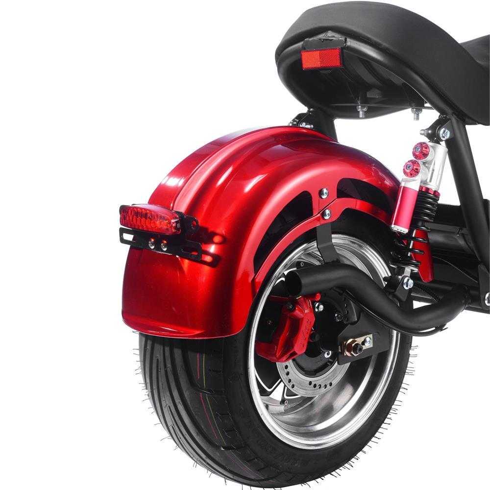 MotoTec Raven Scooter 60v 30ah 2500w Range 50 miles Capacity:300 lbs Top Speed: 28 mph Renovomotors