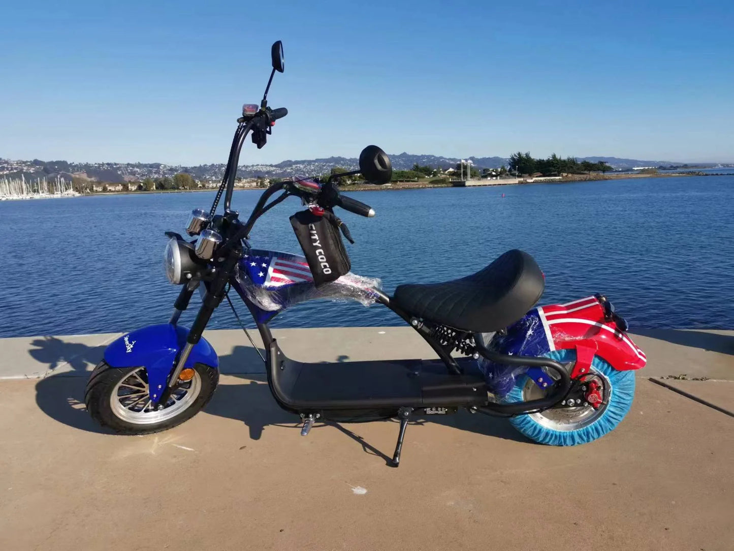 M3P Electric Chopper Scooter | 3000W Motor, 40 MPH, 50 Mile Range