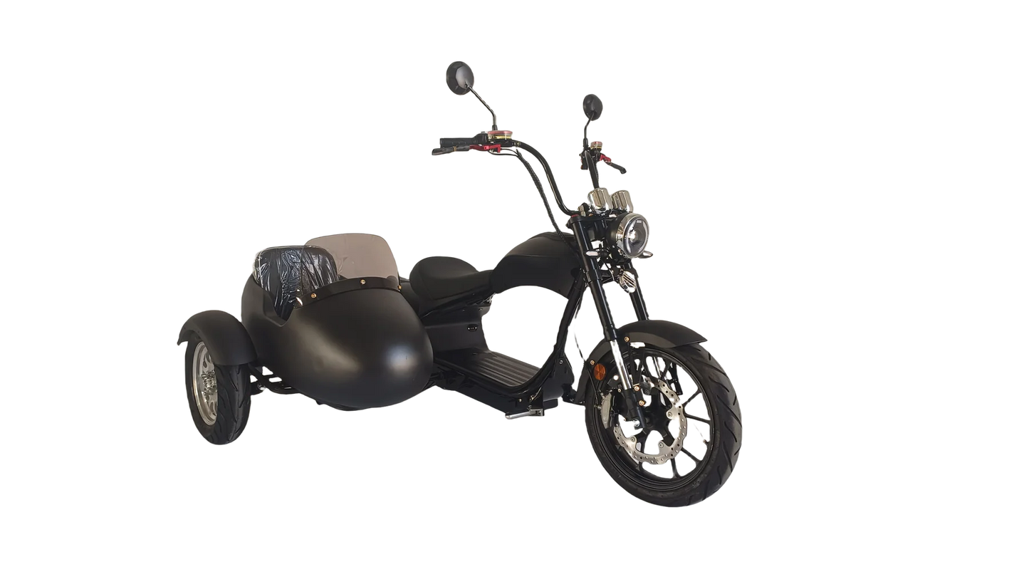 Soversky 4000w-45MPH SoverSky MH3 Lithium Chopper Scooter Electric Motorcycle