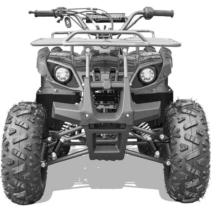 MotoTec Bull Kids Gas Powered ATV 125cc 4-Stroke Kids Gas ATV ,12V/5Ah,Speed-30mph,Wheel-31"