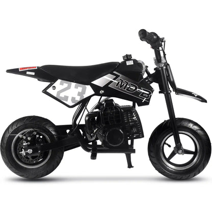 Mototec Supermoto 50cc 2-stroke kids dirt bike black
