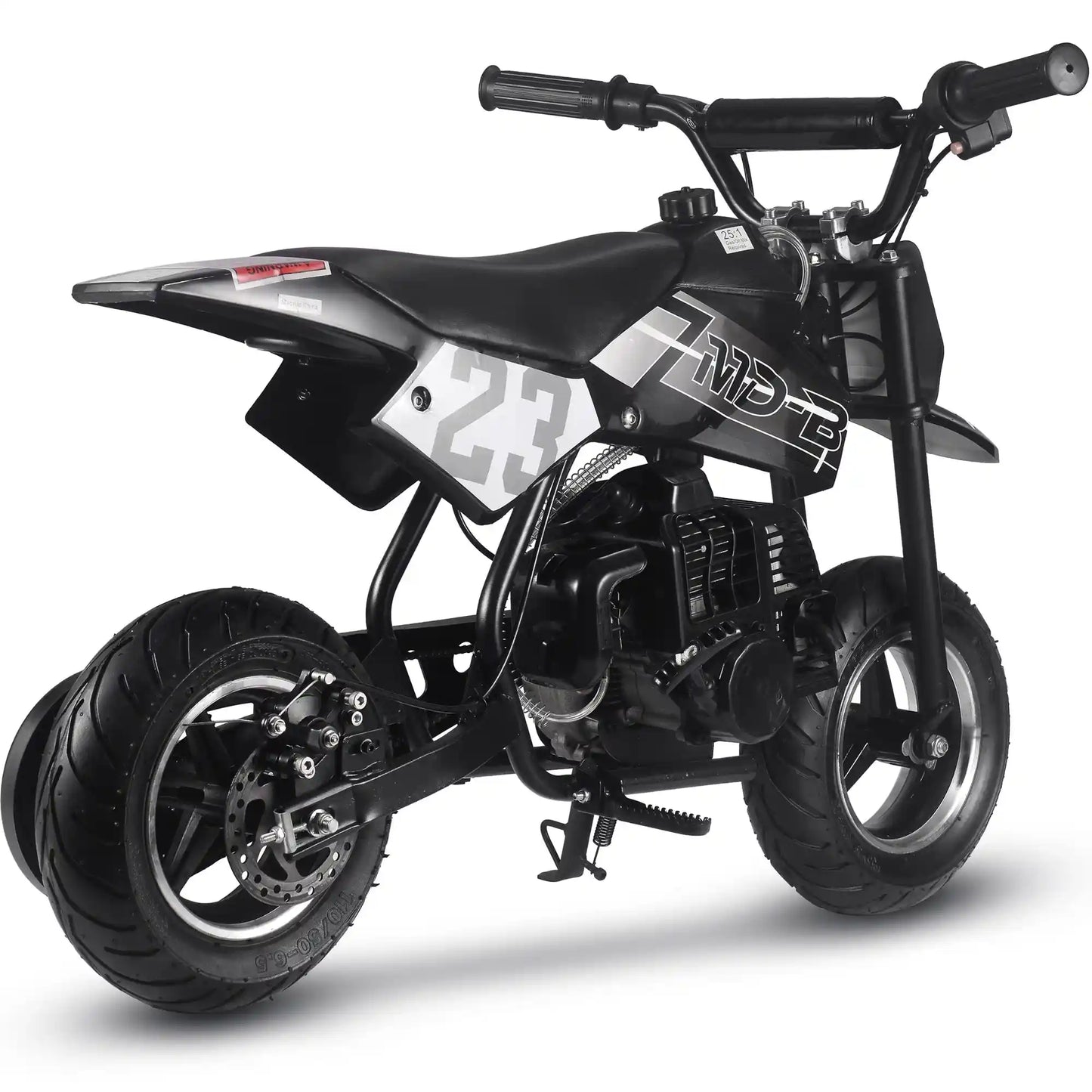 Mototec Supermoto 50cc 2-stroke kids dirt bike black
