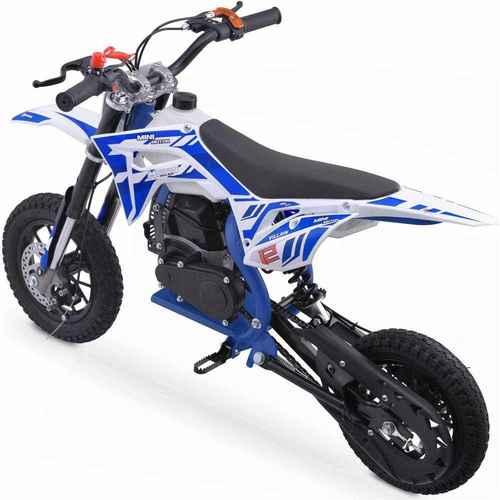 Mototec Villain 52cc 2-Stroke Kids Gas Dirt Bike,Tires:12.5x2.75,Max Rider Weight: 165 lbs,Top Speed: 20 mph,