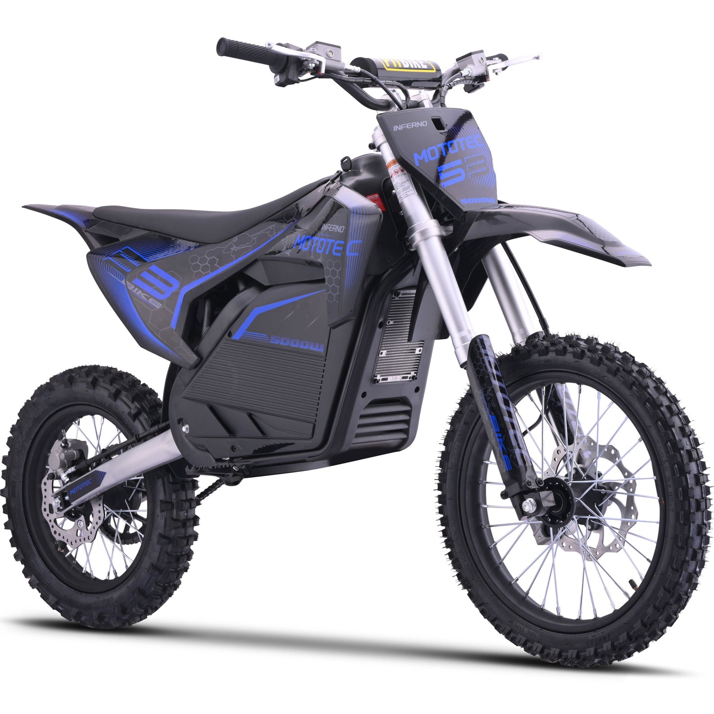 MotoTec 72v 5000w Pro Electric Dirt Bike Lithium