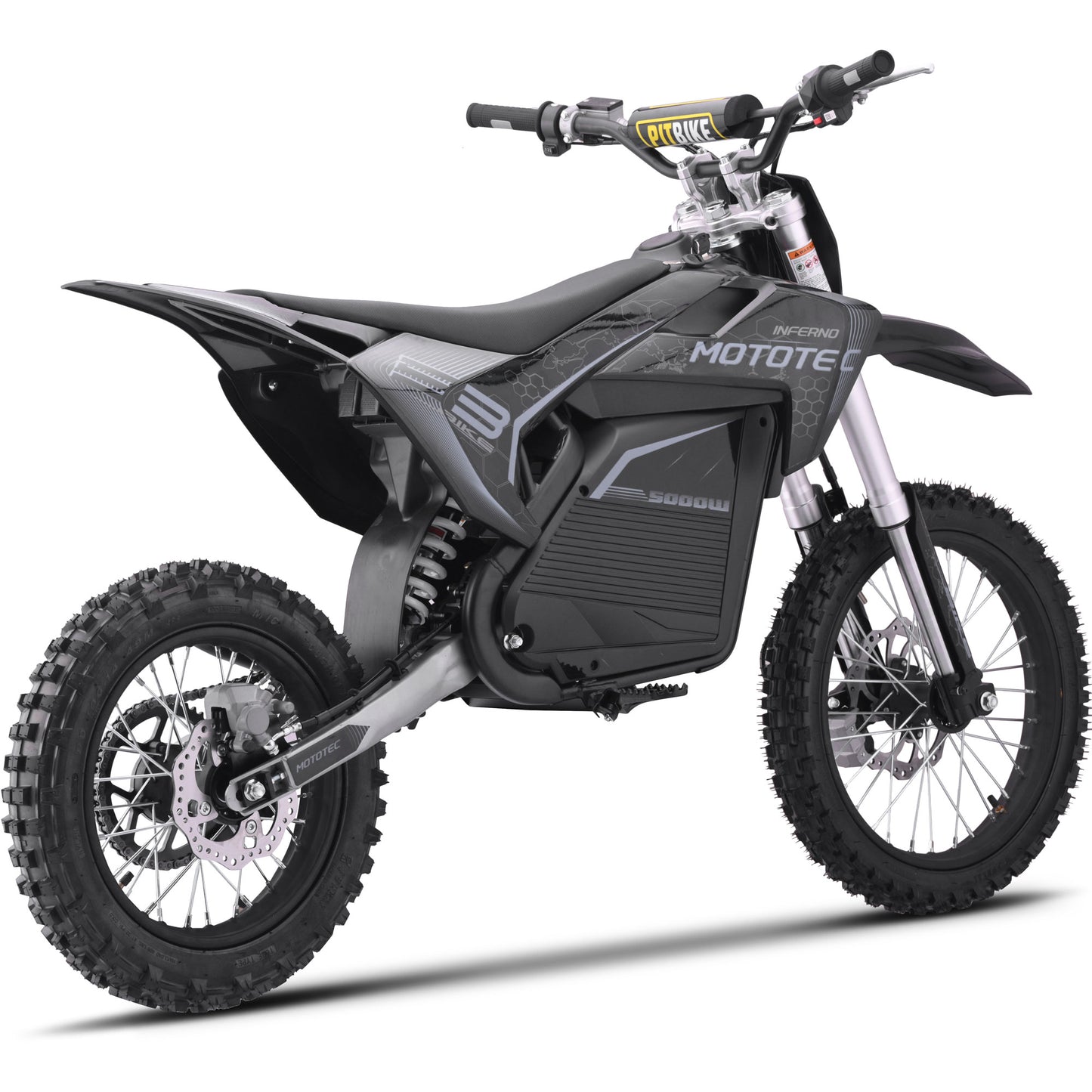MotoTec 72v 5000w Pro Electric Dirt Bike Lithium