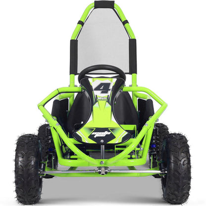 Mud Monster Go Kart 48v 1000w Go Kart Full Suspension Capacity 150lbs Range 20miles