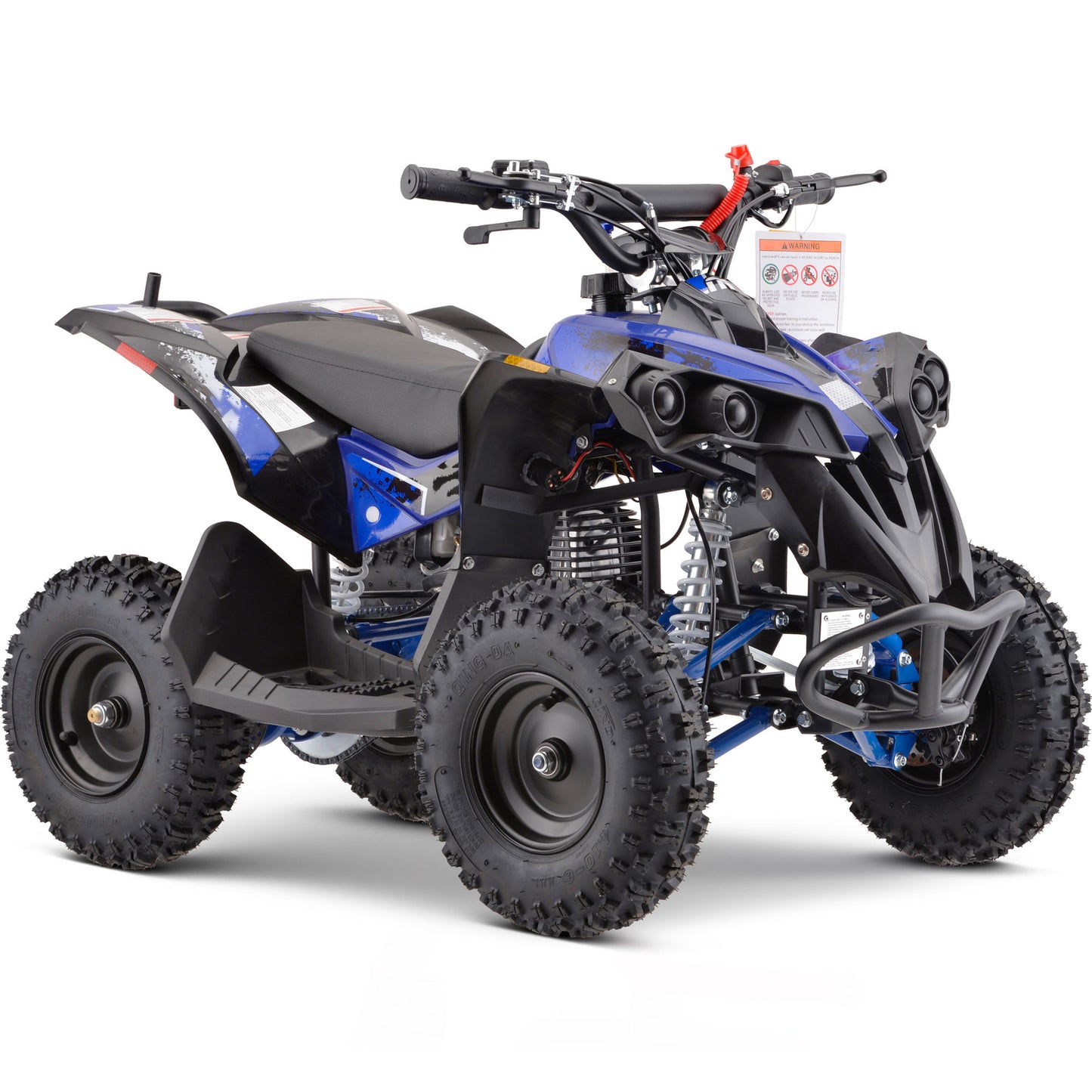 MotoTec Renegade 40cc 4-Stroke gas atv for kids ATV capacity-150lbs age 6+/Off Road Use Only
