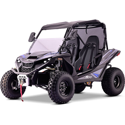 MotoTec Titan 200cc 4-Stroke Gas UTV Blue image 2