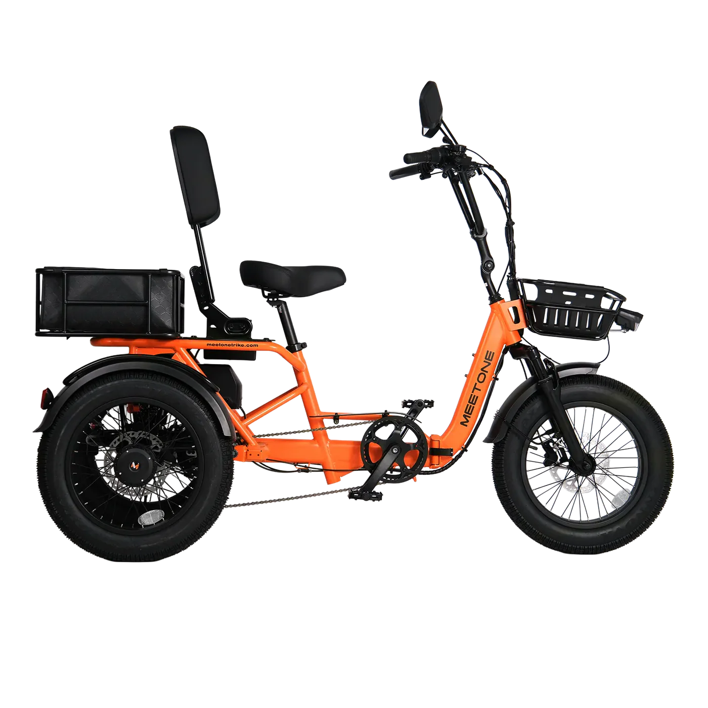 Meet One Breeze 2.0 Folding Electric Trike | 750W Motor, Full