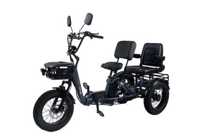 Meet One Pair Electric Trike with Passenger Seat Renovomotors