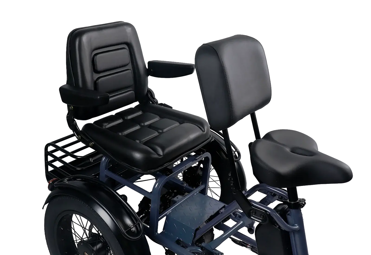 Meet One Pair Electric Trike with Passenger Seat Renovomotors