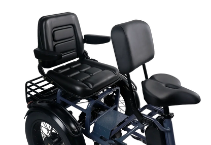 Meet One Pair Electric Trike with Passenger Seat Renovomotors