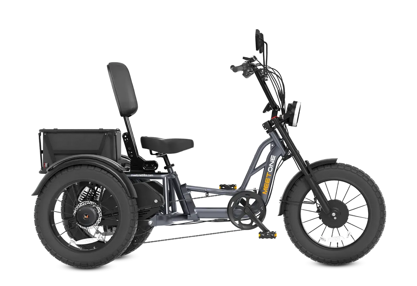 Meet One Tour Dual Motor Dual Battery Electric Trike Renovomotors