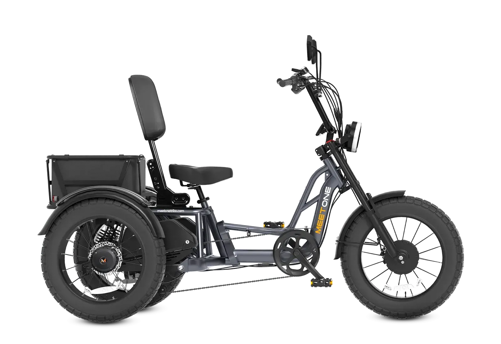 Meet One Tour Dual Motor Dual Battery Electric Trike Renovomotors