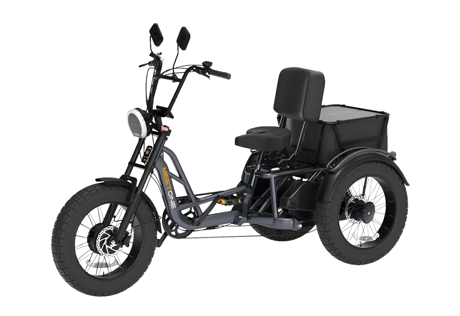 Meet One Tour Dual Motor Dual Battery Electric Trike Renovomotors