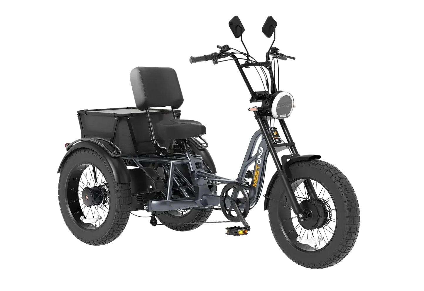 Meet One Tour Dual Motor Dual Battery Electric Trike Renovomotors