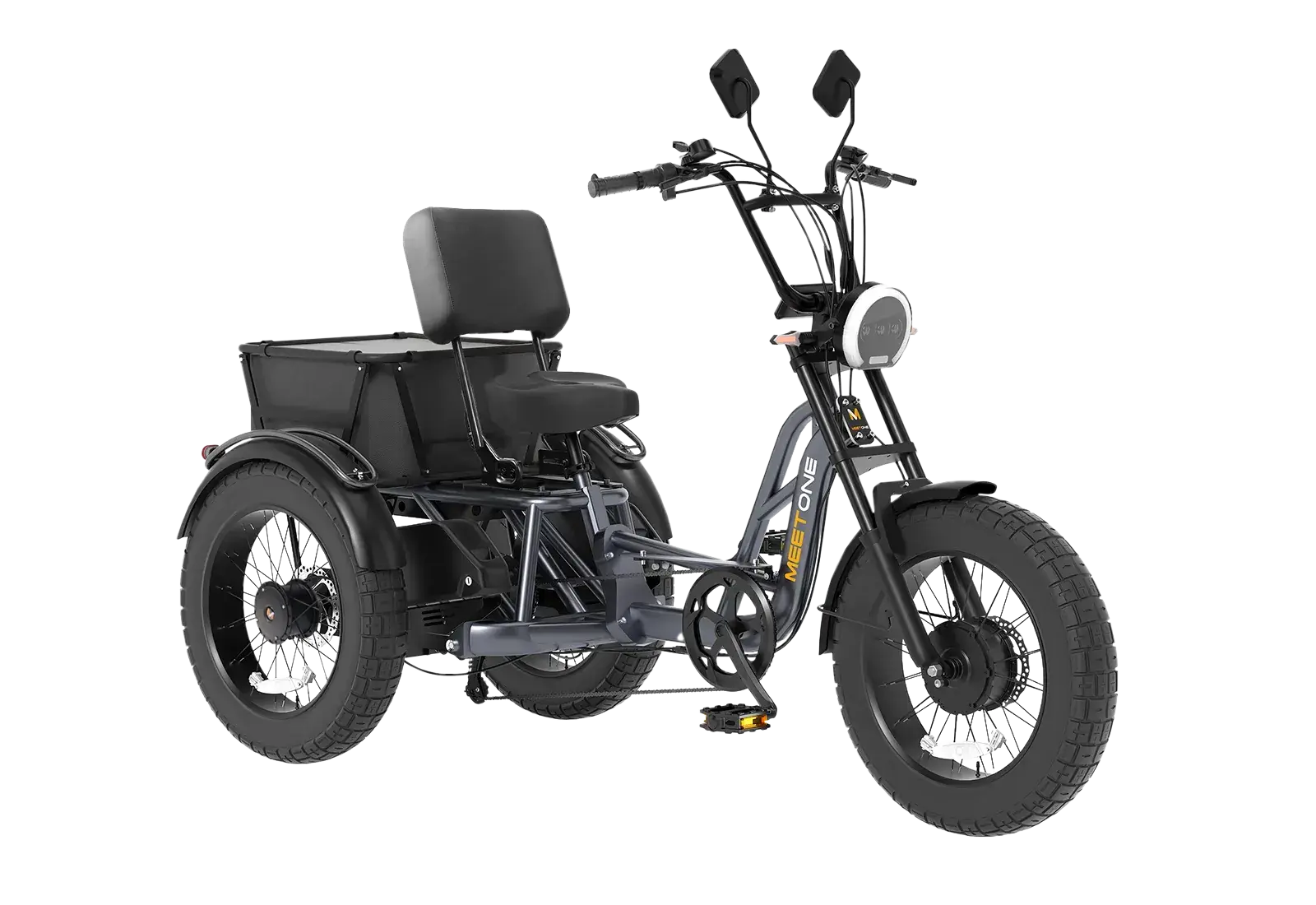 Meet One Tour Dual Motor Dual Battery Electric Trike Renovomotors