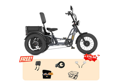 Meet One Tour Dual Motor Dual Battery Electric Trike Renovomotors