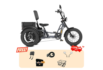 Meet One Tour Lite Full Suspension Electric Trike Renovomotors