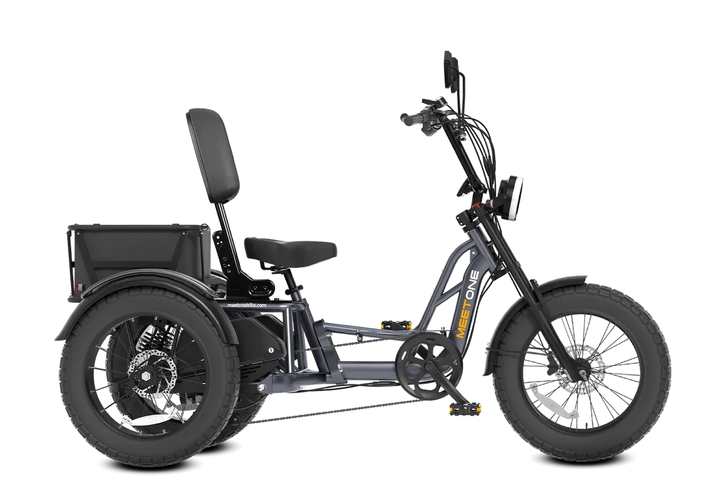 Meet One Tour Lite Full Suspension Electric Trike Renovomotors