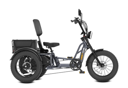 Meet One Tour Lite Full Suspension Electric Trike Renovomotors
