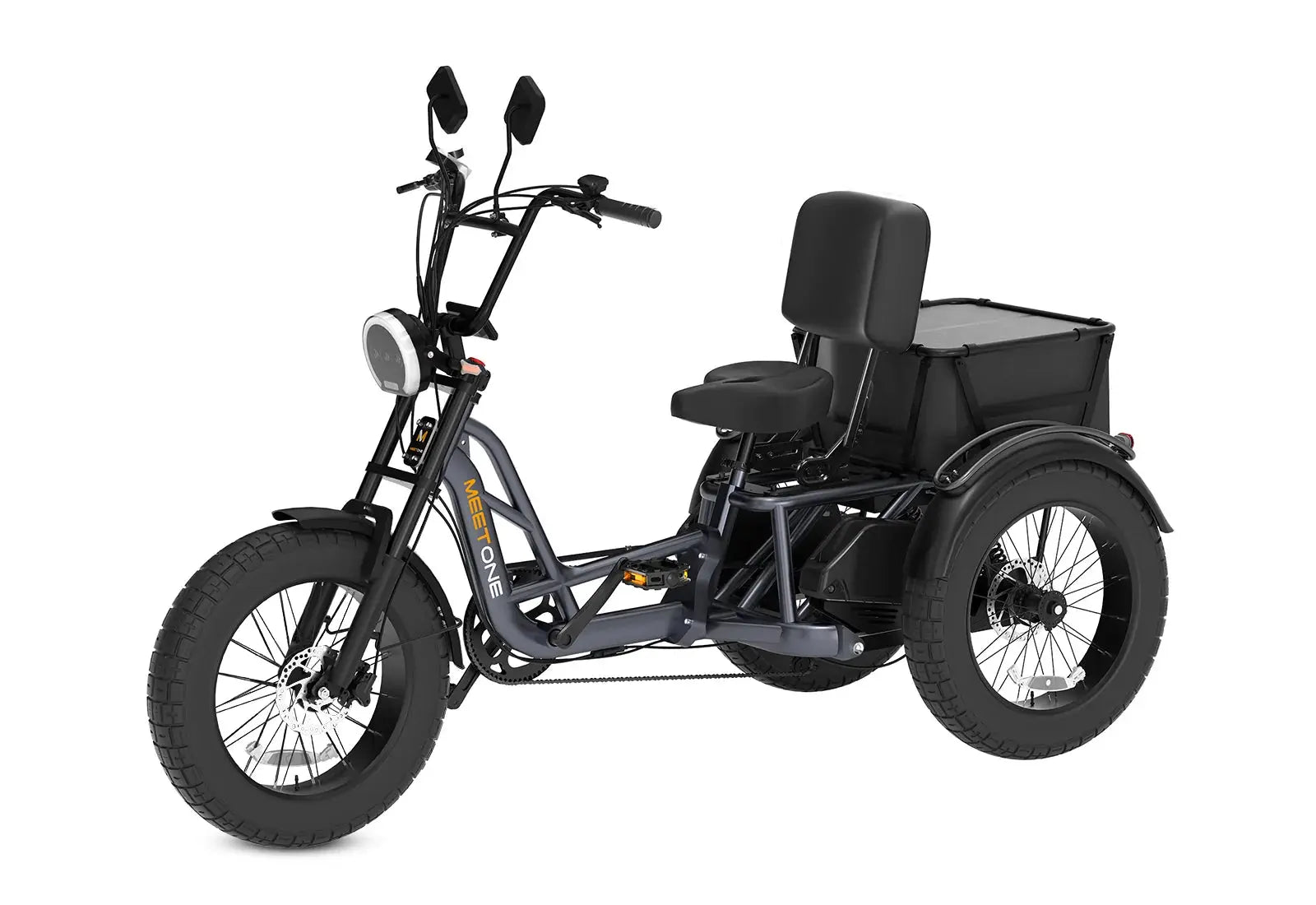 Meet One Tour Lite Full Suspension Electric Trike Renovomotors