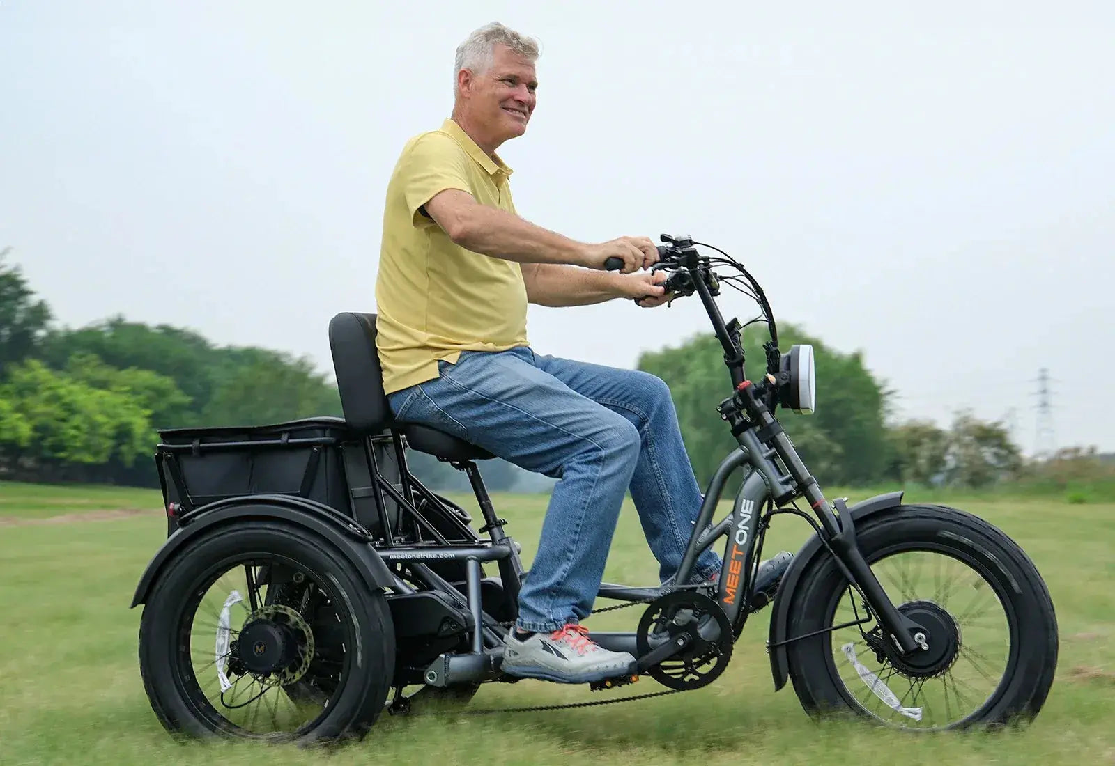 Meet One Tour Dual Motor Dual Battery Electric Trike Renovomotors