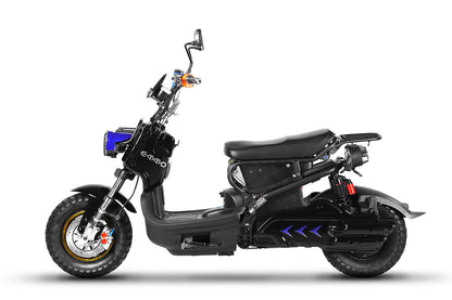 Monster S - 72V Electric Scooter Rugged Off-Road Style Moped Ebike