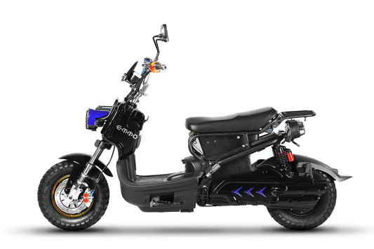 Monster S - 72V Electric Scooter Rugged Off-Road Style Moped Ebike