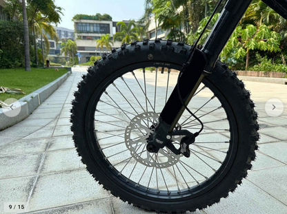 Natkie N1 All-Terrain Electric Motorcycle 8000W 72V 30Ah battery
