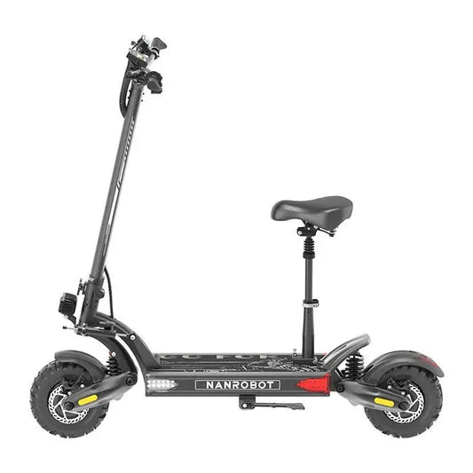 NANROBOT LS7+ 72V dual motors, 3000W*2 Battery: 72V 35A Tire:11'' street tires Brake:Hydraulic brakes NANROBOT