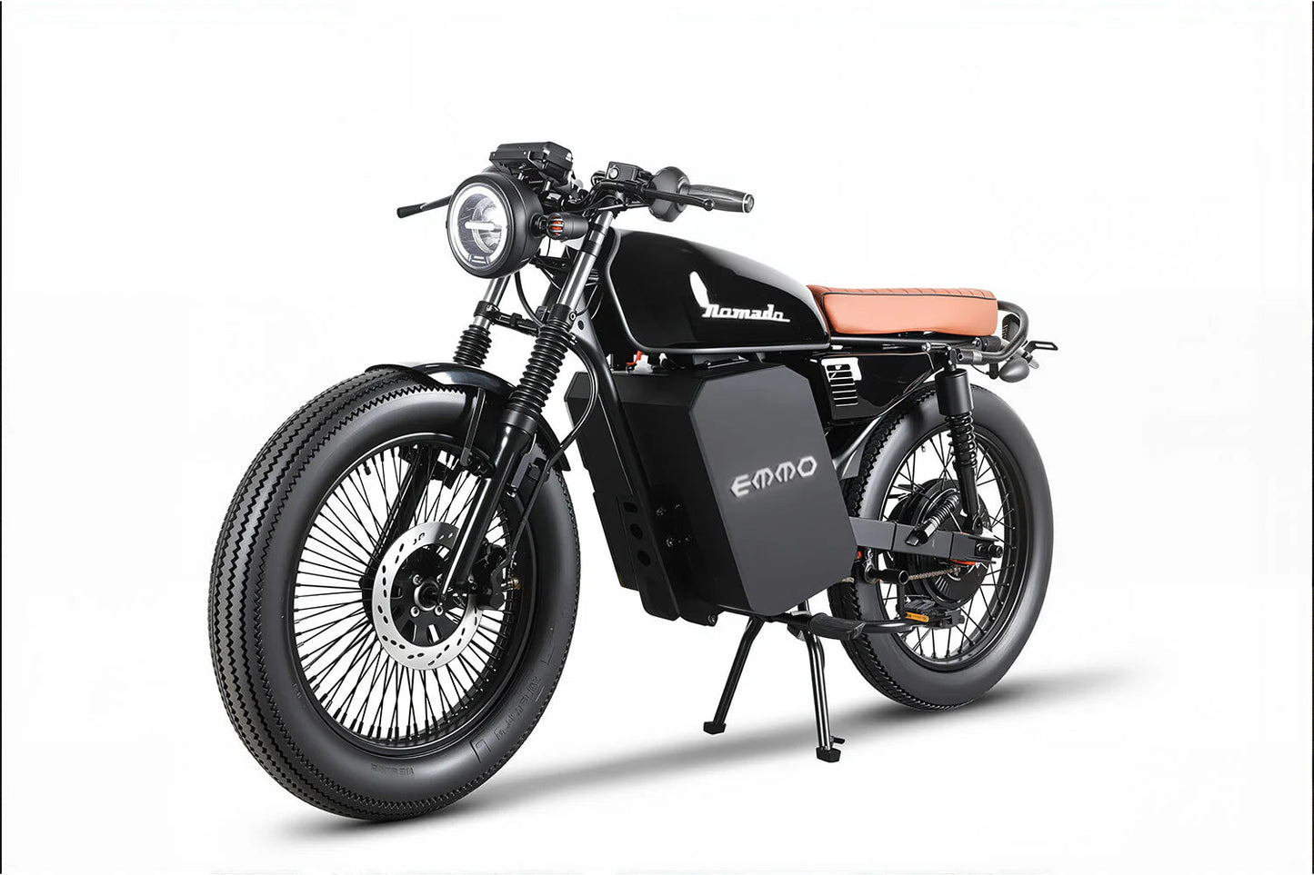 Nomado Electric Motorcycle Cafe Racer Style Motorcycle Ebike EMMO