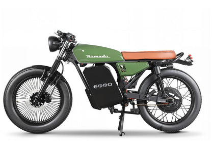 Nomado Electric Motorcycle Cafe Racer Style Motorcycle Ebike EMMO