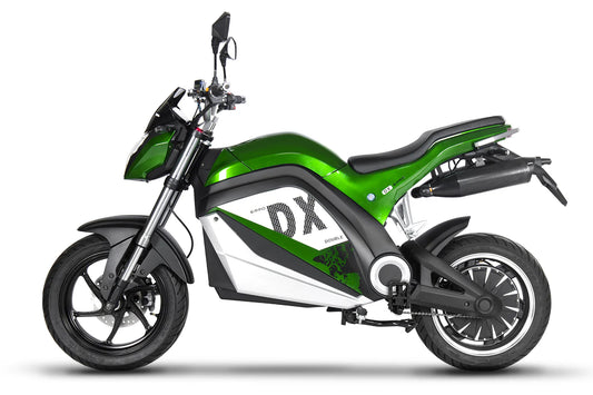 DX Electric Motorcycle Dual Removable Battery Motorcycle-Style eBike | Off Road Use Only