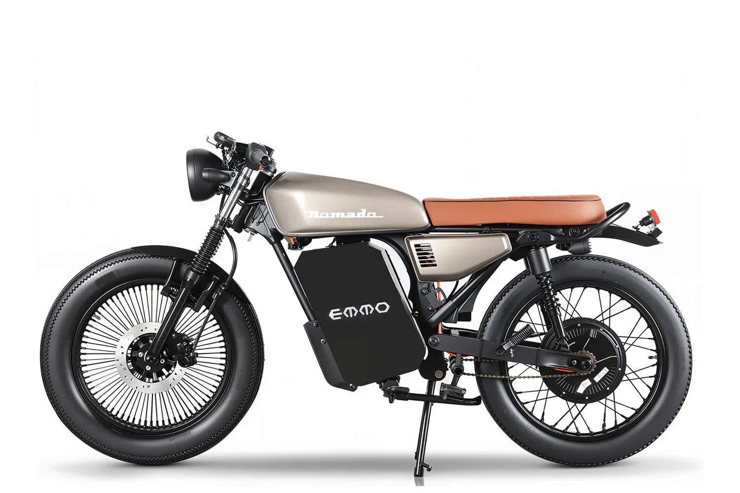 Nomado Electric Motorcycle Cafe Racer Style Motorcycle Ebike EMMO