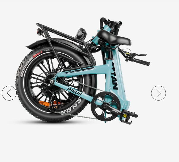 Rattan Pinus Torque Sensor, 20" * 4" Fat tire eBike, LCD Display with App control, 1500w (peak) motor, Class-3 speed(Top Speed 28mph), 48V 960Wh 20AH Samsung Battery and a step-through Foldable frame.