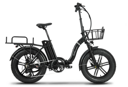 EMMO E-Mini Pro 2.0 Foldable Fat Tire Electric Bike | 750W Motor | Up To 135km Range