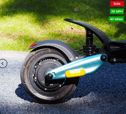 NANROBOT LIGHTNING PRO Electric Scooter | Dual 800W Motors | 40 Mile Range | 36 MPH