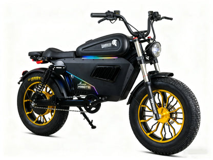 SoverSky Knight Black Warrior Pro Electric Bike | 3000W Fat Tire E-Bike