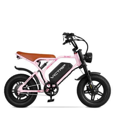 VICTRIP®R6  Pro- 1500W Full Suspension Moped Style EBike