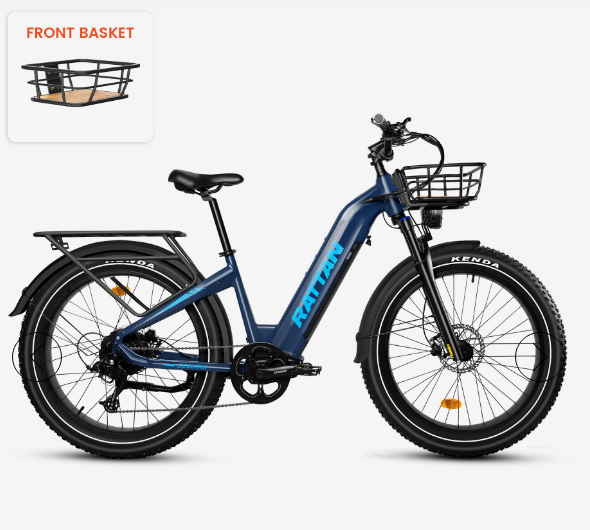 Rattan Sequoia 1500W Fat Tire Electric Bike