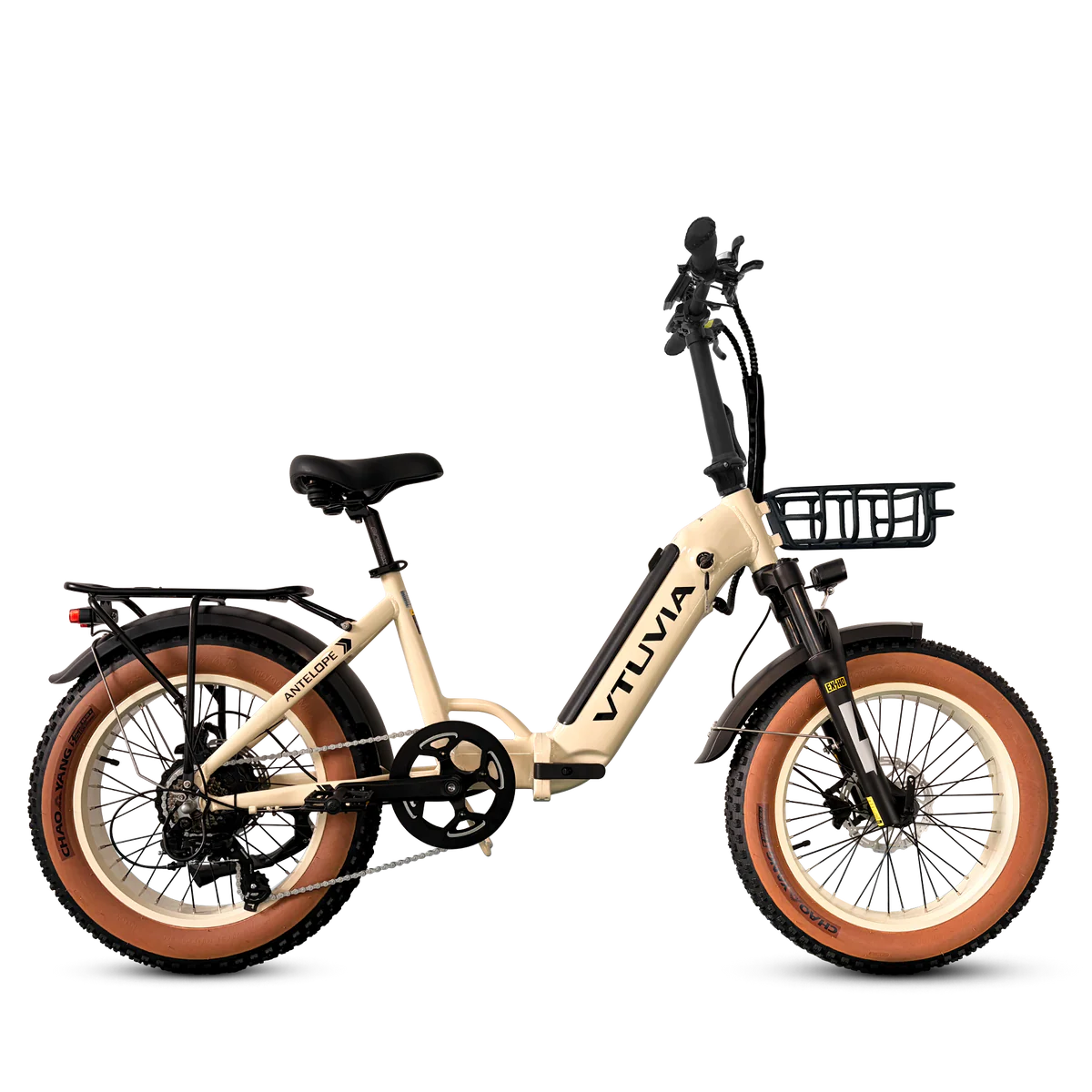 VTUVIA Antelope SX20 Folding Electric Bike | 750W Fat Tire eBike