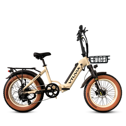 VTUVIA Antelope SX20 Folding Electric Bike | 750W Fat Tire eBike