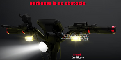 Mantis X Plus 2184W motor provides strong power Kaabo