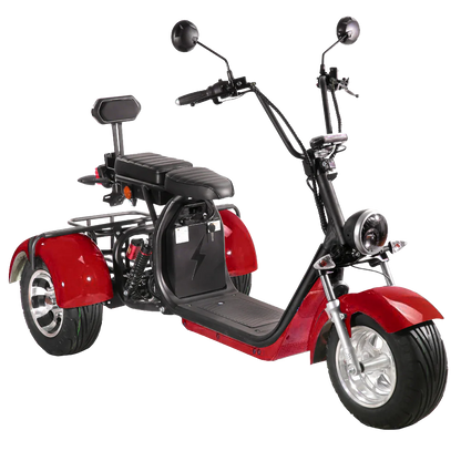 SoverSky T7.1 Electric Mobility Adult Trike | 2000W Fat Tire Trike
