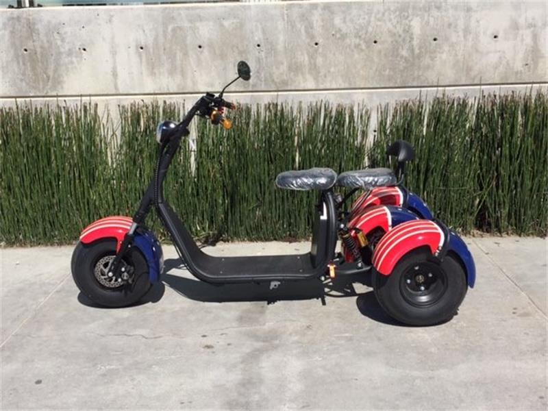SoverSky T7.0 Electric Fat Tire Mobility Trike | 2000W Electric Trike Scooter